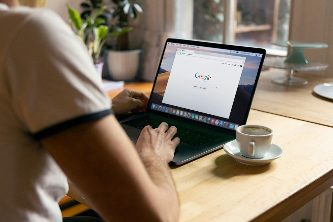 SEO specialist analysing search performance